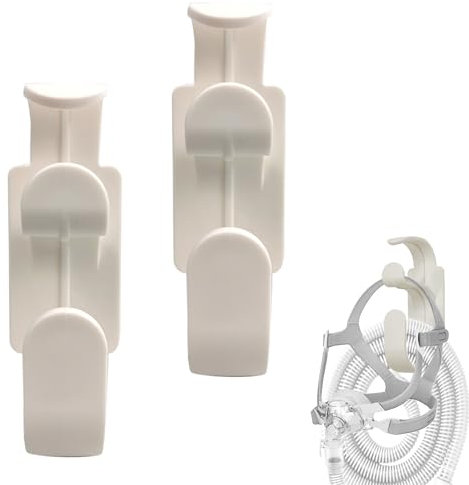 Cpap-Schlauchhalter, Cpap-Zubehör, Kunststoff, Cpap-Schlauchhalter, rutschfester Schlauchhalter, Schlauch-Organizer und Kopfbügel-Haken, kombiniert, um das Rohr vor Auslaufen und Verflechten zu