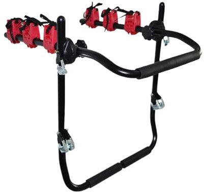 Relingträger 3-Fahrrad-Stabiler Arm-Kofferraum-Montage-Fahrradträger-Schrägheck-Heckhalter Für Auto-SUV Und Auto-/Dachträger Dachträger(A)