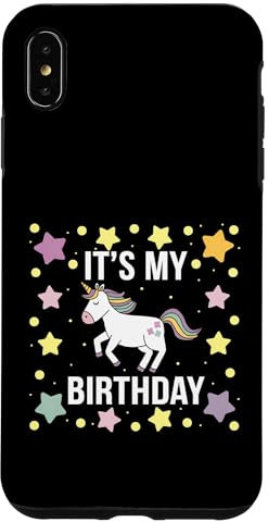 Unicorn It's My Birthday - Unicorn Case for iPhone XS Max