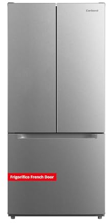 Corberó - Frigorífico French Door | CFFDM7535X | No Frost | Inverter | 522L | 170 cm | Display interior | 2 cajones Crisper | Luz Led | Inox