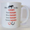 Tasse: Ohne Pferd ist alles doof, Farbe:rot