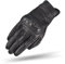 SHIMA CALIBER LADY, Damen Retro Vintage Custom Sommer Leder Motorradhandschuhe, Schwarz , Größe S