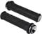 FIFTY-FIFTY Mountain Bike Handlebar Grips, Single Lock-on MTB Grips, Comfortable and Lock On, Non-Slip Bicycle Handle, Fit for All Mountain, Enduro, Downhill (Black)