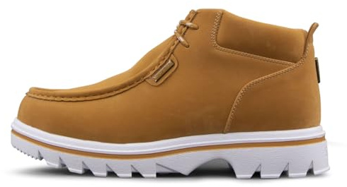 Lugz mens Fringe Fashion Boot, Golden Wheat/White, 7.5 US