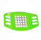 Potato Chipper Potato Chopper Cutter Fruit Chip Cutter French Fry Tool for Veggies, Onions, Carrots, Cucumbers(Green)