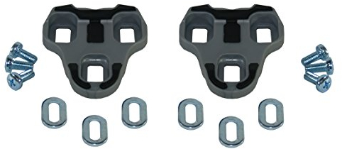 cyclingcolors Fahrrad Cleats für Look Keo Grip Grau 4.5° Pedalplatten Schuhplatten Pedal Rennrad