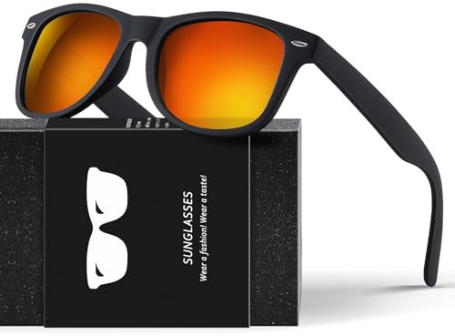 Sunglasses Men-Ultra Light Rectangular Polarized Sunglasses for Women, UV400 Protection, Polarized Ultraviolet Protection, Driving, Fishing, Running