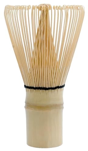Fadcaer Matcha Whisk Natural Bamboo Tea Whisk Traditional Matcha Tea Whisk Tool Tea Ceremony Whisk Matcha Lattes Making Tools for Tea Ceremony Tea Drinking Hot Chocolate Frappe Latte, SQQDD-135
