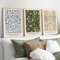 PWAAHDC William Morris Poster 3er Set – Vintage Wandbilder 50x70 ohne Rahmen – Neutrale Poster fürs Wohnzimmer, Schlafzimmer oder Badezimmer