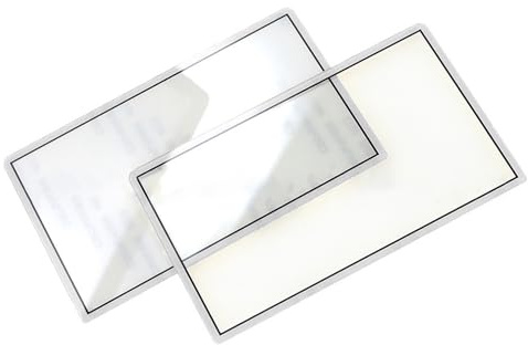 Haoyull Ricambio per 3DS XL/New 3DS XL Top Screen Len Plastica Vetro Copertura LCD Protezione Dello Schermo Accessori