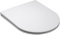 Grünblatt WC-Sitz 515236 passend für Duravit Toiletten mit Absenkautomatik, Abnehmbar, Duroplast, Weiß