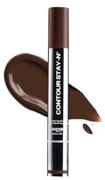 Sacheu Liquid Contour STAY-N Long Wear Bronzer Cream Contour Makeup — Long Lasting, Blendable, & Lightweight Formula — Vegan & Cruelty-free, Giving Fierce