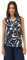 CECIL Damen 3227061 Top mit Smok Details, urban Dark Blue, X-Large