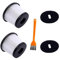 ZWFYJEWU Filtro HEPA For Aspiradoras, Compatible con Cecotec, Conga, Thunderbrush 820, 850 Y 650. Accesorios For Filtros De Aspiradoras De Mano.(1set.)