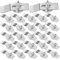 Gadpiparty Lot De 36 Clips D'Évier Sous Plan Fixations Robustes Pour Évier Fixations Pour Salle De Bain Cuisine Meuble-Lavabo Réparation De Comptoirs