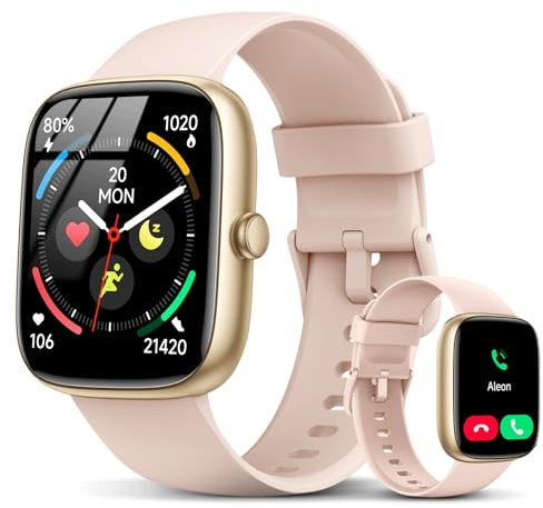 Smart Watch for Men Women, 1.83 HD Fitness Watch with Bluetooth Calling, 2026 Activity Tracker with Heart Rate/Sleep Monitor/Stress, 110+ Sports Modes, IP68 Waterproof Smartwatch for Android iOS