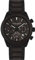 JACQUES LEMANS Holzuhr Herren, Solar Wood Herrenuhr - Model 1-2115M, Chronograph und Armband Schwarz/Dunkelbraun, Edelstahl mit Holzeinlage für Männer, Armbanduhr Holz Herren Holzuhren für Herren