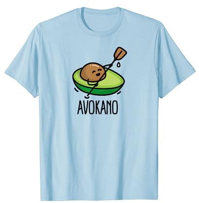Avokanu lustige Kanu Kanusport Avocado Kajak Paddeln T-Shirt