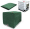 Bikuer IBC-Tank-Abdeckung, Abdeckplane für Wassertank 1000L, Schutzhülle Schutzhaube Schutzplane, Geeignet für IBC-Tank Behälter Container Regenwassertank (Grün)