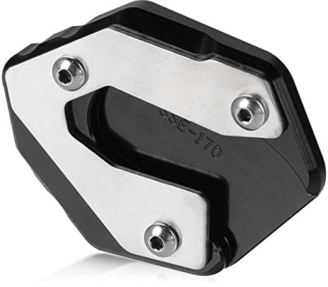 Motorradständer Für Yamaha MT-09 MT 09 MT09 Tracer 900 XSR900 XSR 900 2014-2020 Motorrad Ständer Verlängerung Fuß Seitenständer Pad Vergrößern Platte (Color : Nero)