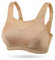 Wingslove Damen Sport BH ohne Bügel Nicht Gepolstert High Impact Bustier Halt Joggen BH (Nude,80C)