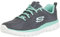 Skechers Damen Sneakers, Charcoal, 38 EU