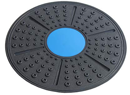 Lisaro Balance Board | Wackelbrett mit Griffen – Gleichgewichtsbrett Yogabrett Wackelbrett mit rutschsicherer Unter- und Oberseite – Ideal für Physiotherapie!