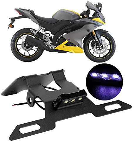 Kit di eliminazione parafango staffa moto con LED adatto per YZF R15 V3.0 R125 2017-2020