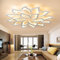 Plafoniera Led soffitto stile Moderno, Dimmerabile Lampadario Camera da letto con Telecomando, 108 W (120 * 11cm)