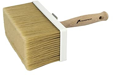 Deckenbürste Wandprofi - Malerbürste - Bürste für hohe Flächenleistung und Beste Qualität - Deckenbürste für alle Wand- und Fassadenfarben (180 x 80 mm)