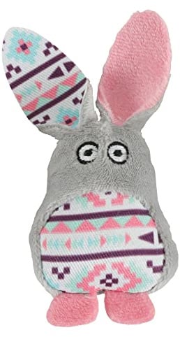 Zolux - Kali Lapin Gris. Taille 11 x 5 cm. avec Catnip. Jouet Chat