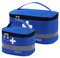Olymajy 2 Stück Erste-Hilfe-Kit Taschen, leere Medizin Taschen, Erste-Hilfe-Tasche Tragbare Grau Medizinische Medizin Taschen für Outdoor Camping, Reisen, Arbeit, blau, medikamententasche