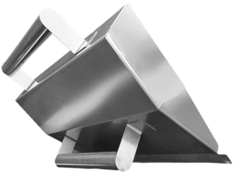 Yardenfun Edelstahl Kelle Trockenbau Spachtel Werkzeug Beton Glätter mit Ergonomischem Griff Multifunktionales Wandverputz Werkzeug für Innenputz Glätten Malerarbeiten und Zementbearbeitung
