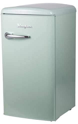 Frigorifero vintage monoporta 100 L. 44,9X48,3X88,2 cm, acquamarina, Kooper