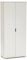 MeMi Me281BIA Armadio, Legno, Bianco, 36.5x75x174 cm