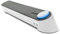 GOgroove Soundbar für PC Lautsprecher für Computer: Tragbarer 2.0 Stereo Speaker mit Eingebauten Sound Ports, Beleuchtetem LED Power-Knopf, USB Betrieben, für PCs, Laptops & Notebooks, Weiss