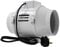 VENTS UK 125 mm High Power 5 inch Horticultural Mixed Flow In Line Grow Room Extractor Fan for Carbon Filter