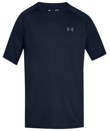 Under Armour Men's Tech 2.0 Short-Sleeve T-Shirt, Academy Blue (408)/Graphite, 4XL Tall