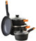 San Ignacio 7-teiliges Kochgeschirr-Set, geschmiedet, Aluminium, Ind Energy SG, Q4133