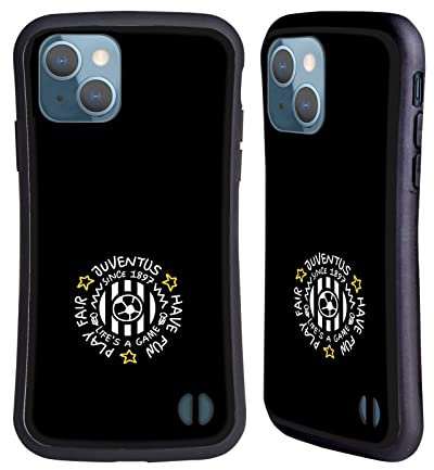 Head Case Designs Offizielle Juventus Football Club Seit 1897 Kinder Hybride Handyhülle Hülle Huelle kompatibel mit Apple iPhone 13
