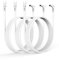 Tonton 3PACK DC Kabel Verlängerung 0.5M, 12V Strom Anschlusskabel 5,5mm*2,1mm, 90 Grad Rechtwinklig L-Förmiges Stecker-auf-Buchse-Verlängerungskabel, für Tapo,für Reolink,für EZVIZ Überwachungskamera