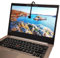 Annadue USB Center Webcam mit Integriertem Mikrofon für PC Laptop, 1080P 2MP USB Autofokus Webcam für Videokonferenzen, Plug and Play.