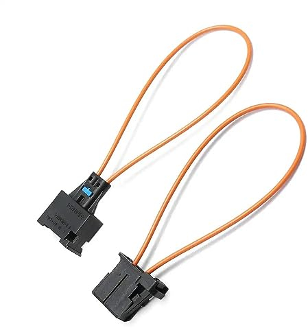 2pcs Die meisten Glasfaser Loop Bypass Stecker Buchse Adapter Stecker Diagnosegeräte Werkzeug kompatiblen Radio und Mercedes B-MW VW Porsche