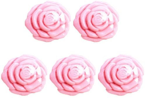 Muteitt 5 Stück Rosen-seifengeschenke, Mini-seifen, Handgefertigte Duftseife, Brautparty-Geschenke, Hochzeitsgeschenke Für Gäste, Babyparty-Dekorationen, Brautparty-Geschenke