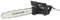 kurriuwu 16-Inch Electric Chainsaw with Brake Function | High Power 2.6KW | Pl-in Design for Wood Cutting and Pruning | Safety Protective Cover UK