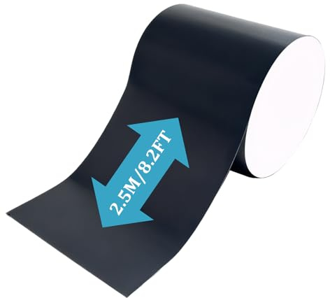 SANLI TAPE Dach Reparaturband Wasserfest Selbstklebend 10cm x 2.5m | PET Abdichtungsband, Hohe Viskosität, Wetterfest, Unterwasser, Reparaturband für Dach, Rohre, Fenste, Pool & Zelt