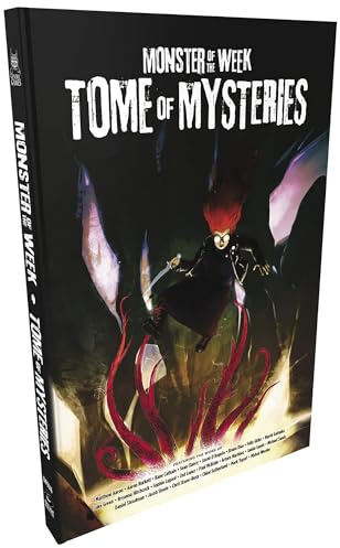 Evil Hat: Monster of The Week: Tome of Mysteries - Hardcover RPG Supplement Book, New Mysteries, Playbooks & Support, Tabletop Roleplaying Game