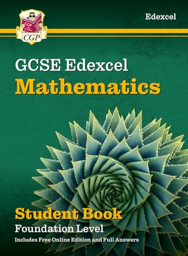 New GCSE Maths Edexcel Student Book - Foundation (with fully worked answers and Online Edition) (CGP Edexcel GCSE Maths)