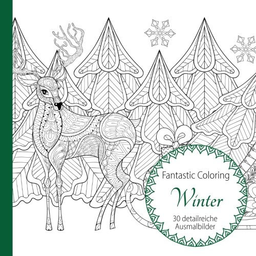 Winter (Ausmalen für Erwachsene)
