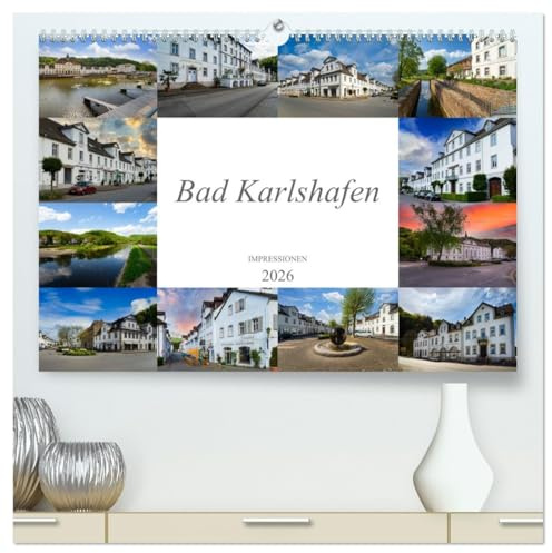 Bad Karlshafen Impressionen (hochwertiger Premium Wandkalender 2026 DIN A2 quer), Kunstdruck in Hochglanz: Eine geniale Auswahl der schönsten Bildmotive von Bad Karlshafen (CALVENDO Orte)